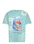 Ralph Lauren Kids - Tie-Dye Polo Bear Cotton Tee - L&uuml;hikeste varrukatega - 163-174