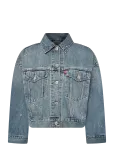 Levi's&reg; - Loose Crop Trucker Trip On Dri - L&uuml;hikesed teksap&uuml;ksid - L