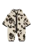 Huttelihut - Pram Suit Wool Teddy Jacq Lin - Fliisist &uuml;likonnad - 104