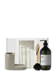 Meraki - Gift Box, Grey Holder + Nature Brus - N&otilde;udepesurestid - ONE SIZE