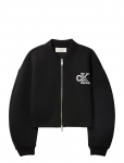 Calvin Klein Jeans - Cropped Sporty Scuba Bomber - Bomber-jakid - M