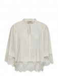 MOS MOSH - Mmeisa Tess 3/4 Lace Blouse - L&uuml;hikeste varrukatega - S