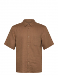 Mos Mosh Gallery - Mmgtheo Linen Ss Shirt - L&uuml;hikeste varrukatega s&auml;rgid - L