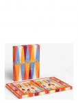 PRINTWORKS - Lacquered Backgammon, Red - M&auml;ngud - ONE SIZE