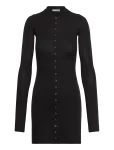 Weekday - Long-Sleeved Popper Mini Dress - L&uuml;hikesed kleidid - L