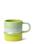K&auml;hler - Poppery Mug With Handle 35 Cl Apple Green/Mint - Kohvitassid - 35 CL