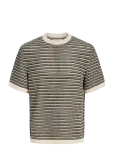 Jack & Jones - Jorcarlo Knit Crew Neck Styd Ss26 - L&uuml;hikeste varrukatega - L