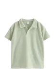 Lindex - Top In Terry With Collar - L&uuml;hikeste varrukatega polos&auml;rgid - 98/104