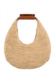 Staud - Moon Raffia Tote Bag - V&auml;ikesed &uuml;le&otilde;lakotid - ONE SIZE