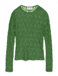 Vero Moda - Awtessy Ls O-Neck Lace Top Noos - Pikkade varrukatega - XS