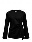 Object - Objgima Kaija L/S Re Tie T-Shirt 146 - Pikkade varrukatega - M