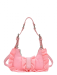 Nunoo - Palma Ruffle Recycled Nylon Light Pink - Rihmaga kotid - ONE SIZE