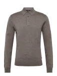 Hackett London - Merino Silk Ls Polo - Pikkade varrukatega - XL