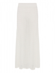 Ganni - Shiny Pointelle Knit - Maksiseelikud - L