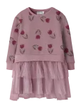 Name It - Nmfokla Sweat Dress Bru - Pikkade varrukatega vabaajakleidid - 92