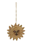 Anna + Nina - Beaded Golden Glow Ornament - J&otilde;ulukuulid ja kuuseehted - ONE SIZE