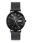 Daniel Wellington - Classic 40 Day Display Onyx Black B - Analoogkellad - 40 MM