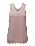 Rosemunde - Rwbillie Sl Lace V-Neck Top - Varrukateta - 34