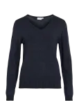 Vila - Viril V-Neck L/S  Knit Top - Noos - Džemprid - M
