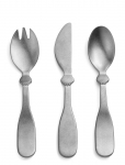 Elodie Details - Children's Cutlary Set - Antique Silver - S&ouml;&ouml;giriistad - ONE SIZE
