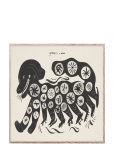 MADO - Chinese Dog, Black - 30X40 - Posters - 30X40CM