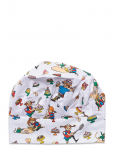 Pippi Langstr&oslash;mpe - Pippi Bakes Toque White - P&otilde;lled - ONE SIZE