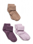 Minymo - Baby Sock Rib (3 Pack) - Beebisokid - 19-22
