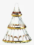 Holmegaard - Fairytales Juletr&aelig; Lille Med Guld - J&otilde;ulutarvikud - H7.5CM