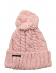 New Balance - Lux Knit Pom Beanie - Kootud m&uuml;tsid - ONE SIZE