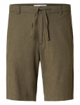 Selected - Slmregular-Brody Linen Bld Shorts Noos - Vabaaja - XL