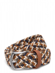 Anderson's - Elastic Woven Belt Military Green - 3,5 - Punutud v&ouml;&ouml;d - 90
