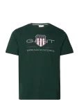 Gant - Archive Shield T-Shirt - L&uuml;hikeste varrukatega - S