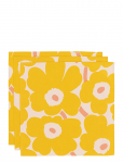 Marimekko Home - Pieni Unikko Napkin 3 Pcs - Riidest salvr&auml;tikud - ONE SIZE