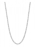 Nialaya - Men's Silver Figaro Chain In 3Mm - Kaelakeed - ONE SIZE 59 cm