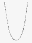 Nialaya - Men's Silver Figaro Chain In 3Mm - Kaelakeed - ONE SIZE 59 cm