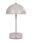 House Nordic - Kia - Table Lamp, Sand, Steel, Rechargeable - Laualambid - 25X15X15CM