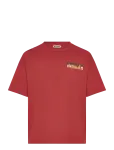 Weekday - Boxy Printed Graphic T-Shirt - L&uuml;hikeste varrukatega - S