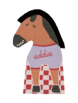 NOBODINOZ - Vibes Eddie Horse Puppet - Role Play - ONE SIZE