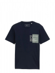 Tom Tailor - Printed T-Shirt - L&uuml;hikeste varrukatega - L
