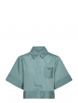 Malina - Selene Cropped Shirt - L&uuml;hikeste varrukatega - XL