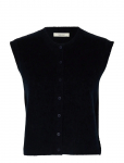 Selected - Slflulu Sl Button O-Neck Vest Noos - Kootud vestid - XXL