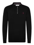 U.S. Polo Assn. - Rocky Reg Hz Uspa M Knit - Poolpika lukuga džemprid - L