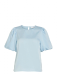 Vila - Viellette 2/4 Satin Puff Top - Noos - L&uuml;hikeste varrukatega - 44