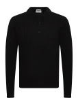 Lindbergh - Lambswool L/S Button Polo - Pikkade varrukatega kootud polos&auml;rgid - M
