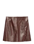 Vero Moda - Vmnelly Hr Colored Vinyl Skirt Noos - L&uuml;hikesed seelikud - XS