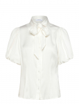 Coster Copenhagen - Blouse With Ribbon Collar - L&uuml;hikeste varrukatega - 44