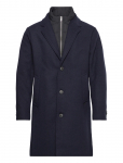 Lindbergh - Detachable Collar Lapel Coat - Villased mantlid - XXL