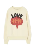 THE ANIMALS OBSERVATORY - Love Flan Yellow Bear Sweatshirt - Dressipluusid - 4 Y
