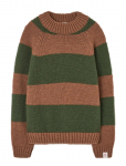 THE ANIMALS OBSERVATORY - Stripes Brown Boxfish Sweater - Pulloverid - 10 Y