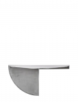 House Doctor - Sidebord, Hdmega, B&oslash;rstet S&oslash;lvfinish - Abilauad ja v&auml;ikesed lauad - ONE SIZE